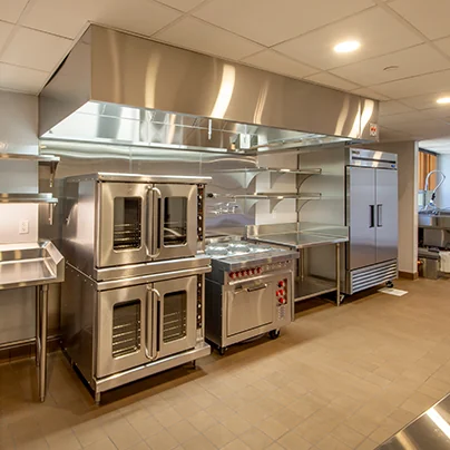 Commercial kitchen ovens, refrigeration and cooking equipment