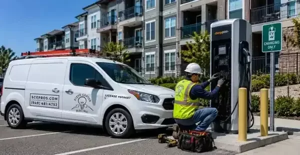 Business EV charging equipment
