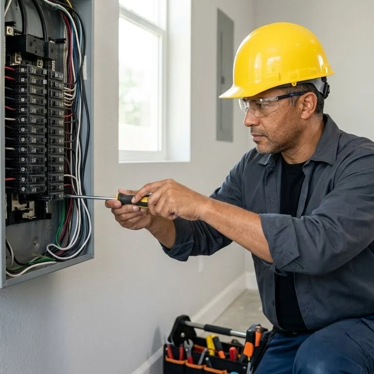 Breaker panel and business circuit wiring
