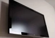 Wall-mounted television