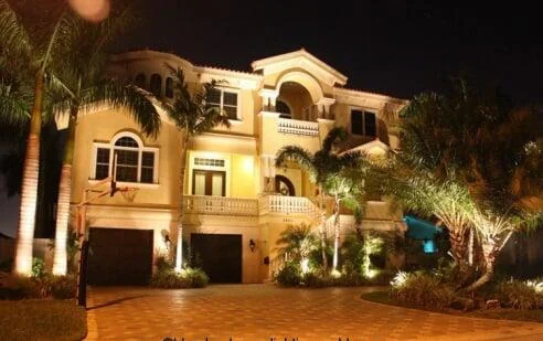 Residential landscape lighting