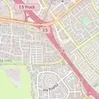 Street map near Laguna Hills